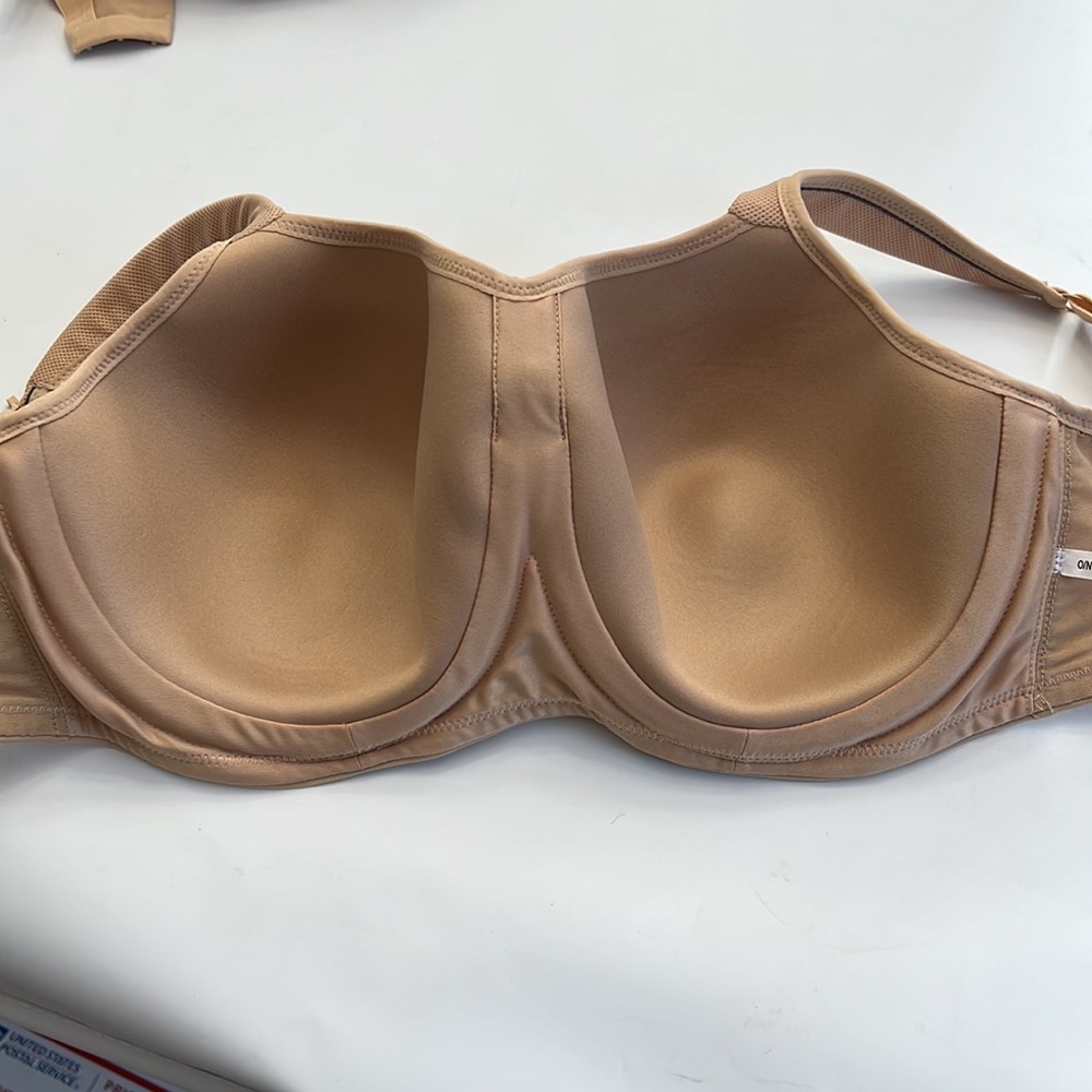 Panache Nude Beige Sports Bra - High Support Underwire in 34I US - Picture 7 of 14